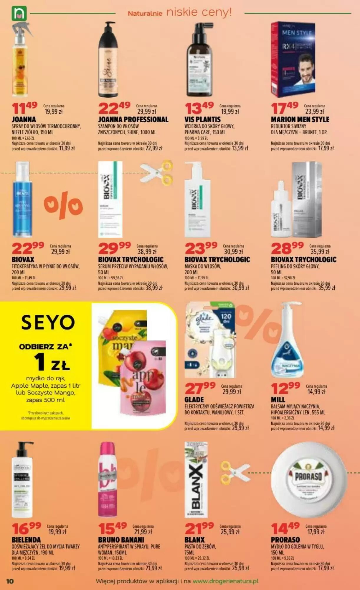 Gazetka promocyjna Drogerie Natura  ważna od 22.09.2026 - Strona 10.