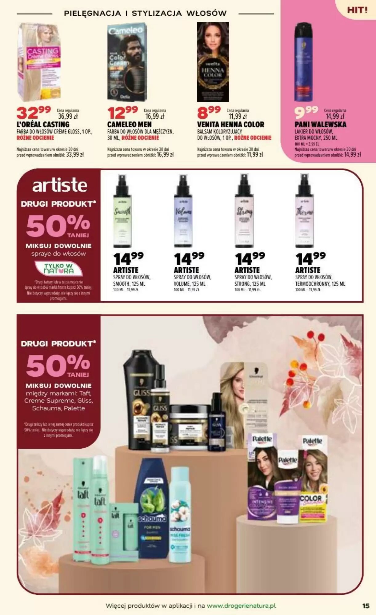 Gazetka promocyjna Drogerie Natura  ważna od 22.09.2026 - Strona 15.