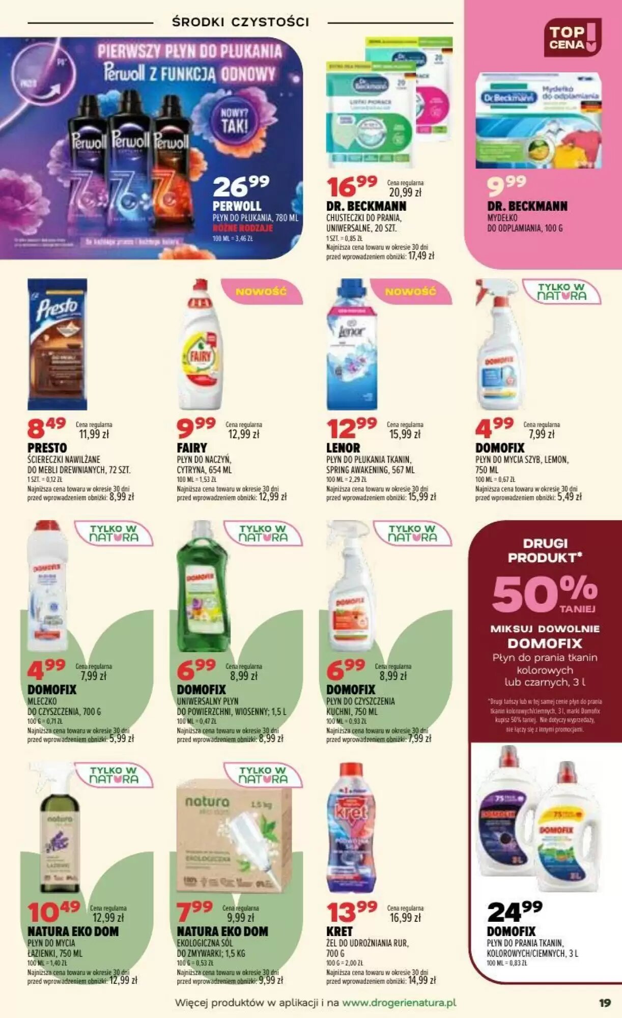 Gazetka promocyjna Drogerie Natura  ważna od 22.09.2026 - Strona 19.