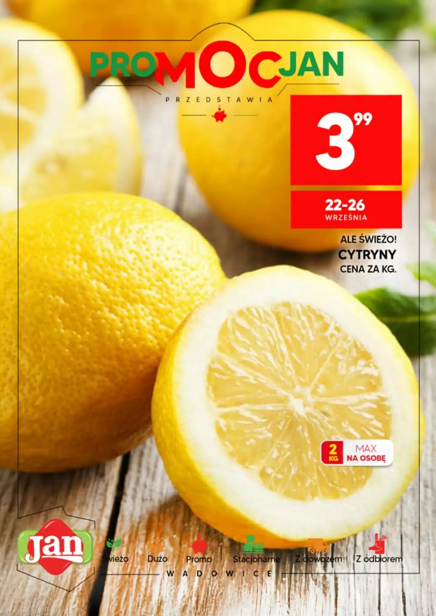 Gazetka promocyjna Market Jan ważna od 22.09.2026 - Strona 1.