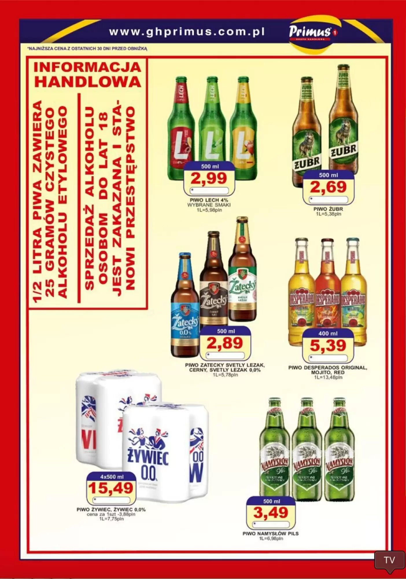 Gazetka promocyjna Primus  ważna od 22.09.2026 - Strona 4.