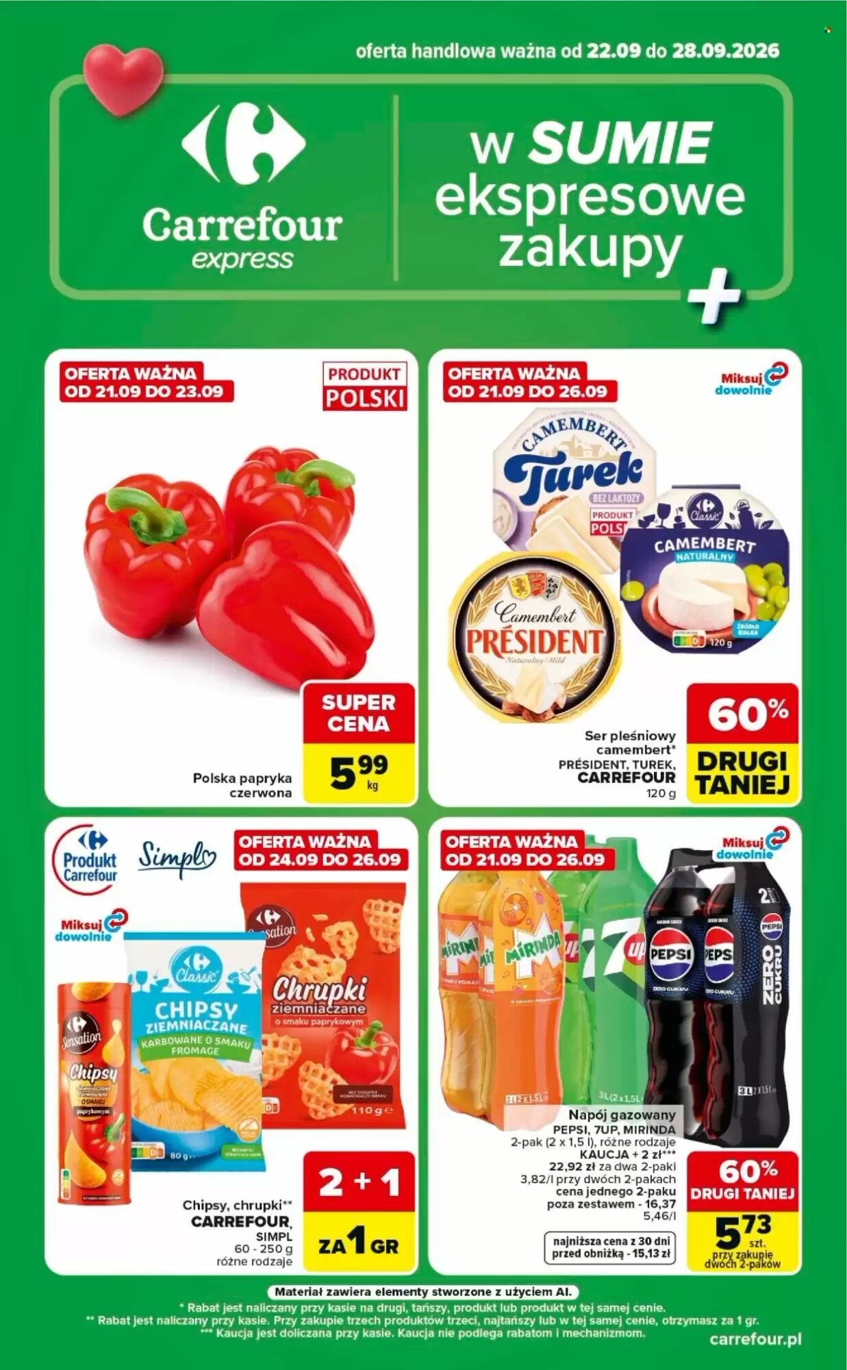 Gazetka promocyjna Carrefour Express ważna od 22.09.2026 - Strona 1.