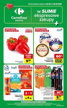 Gazetka promocyjna Carrefour Express  ważna od 22.09.2026