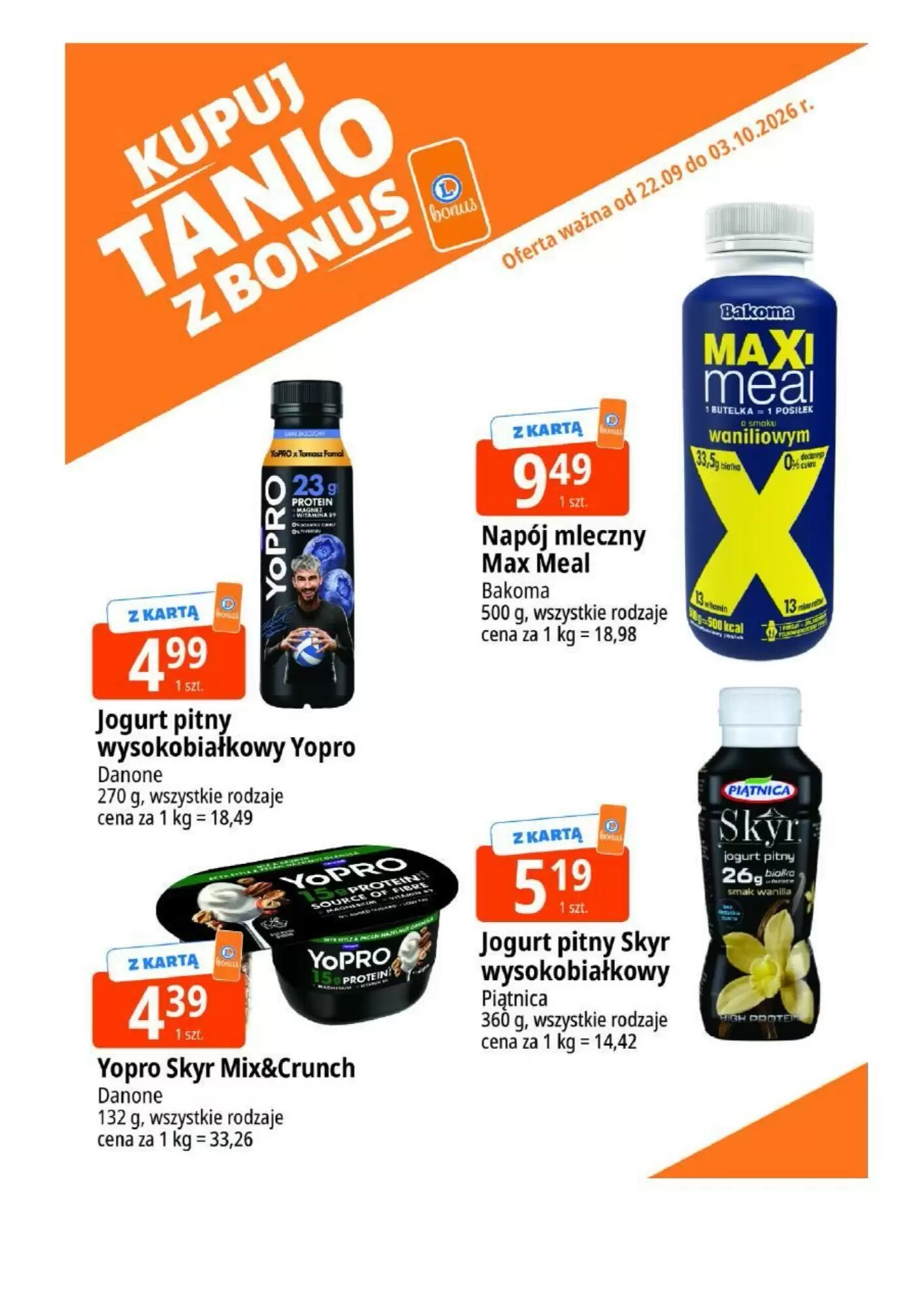 Gazetka promocyjna E.Leclerc  ważna od 22.09.2026 - Strona 9.