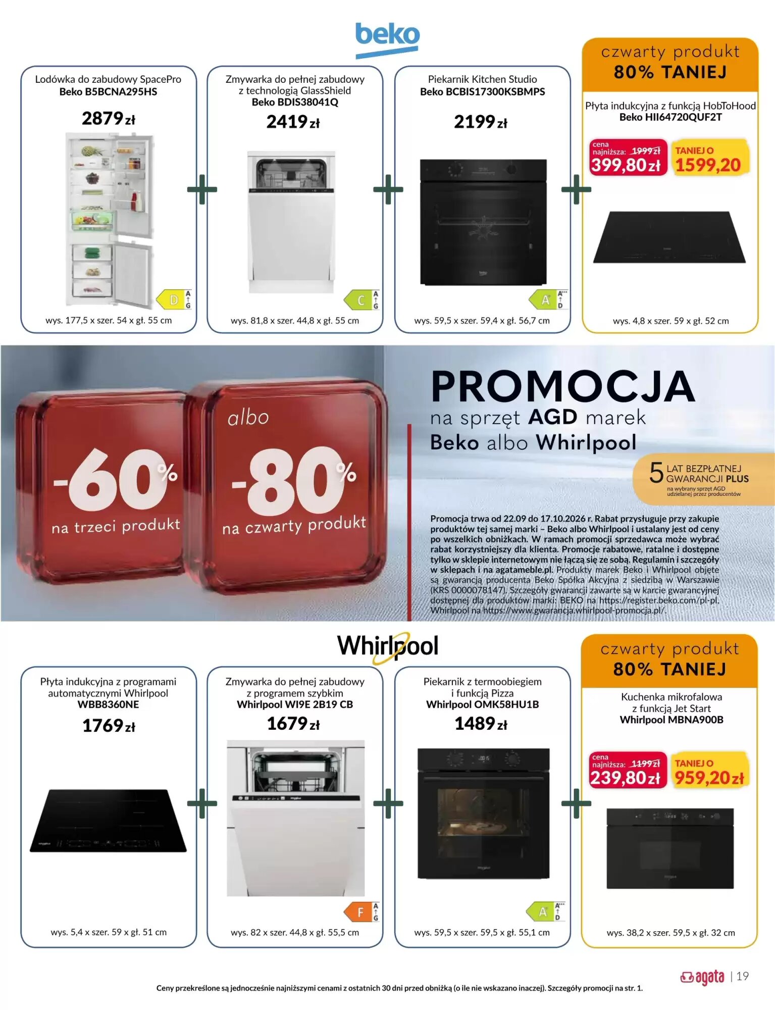 Gazetka promocyjna Agata  ważna od 22.09.2026 - Strona 19.