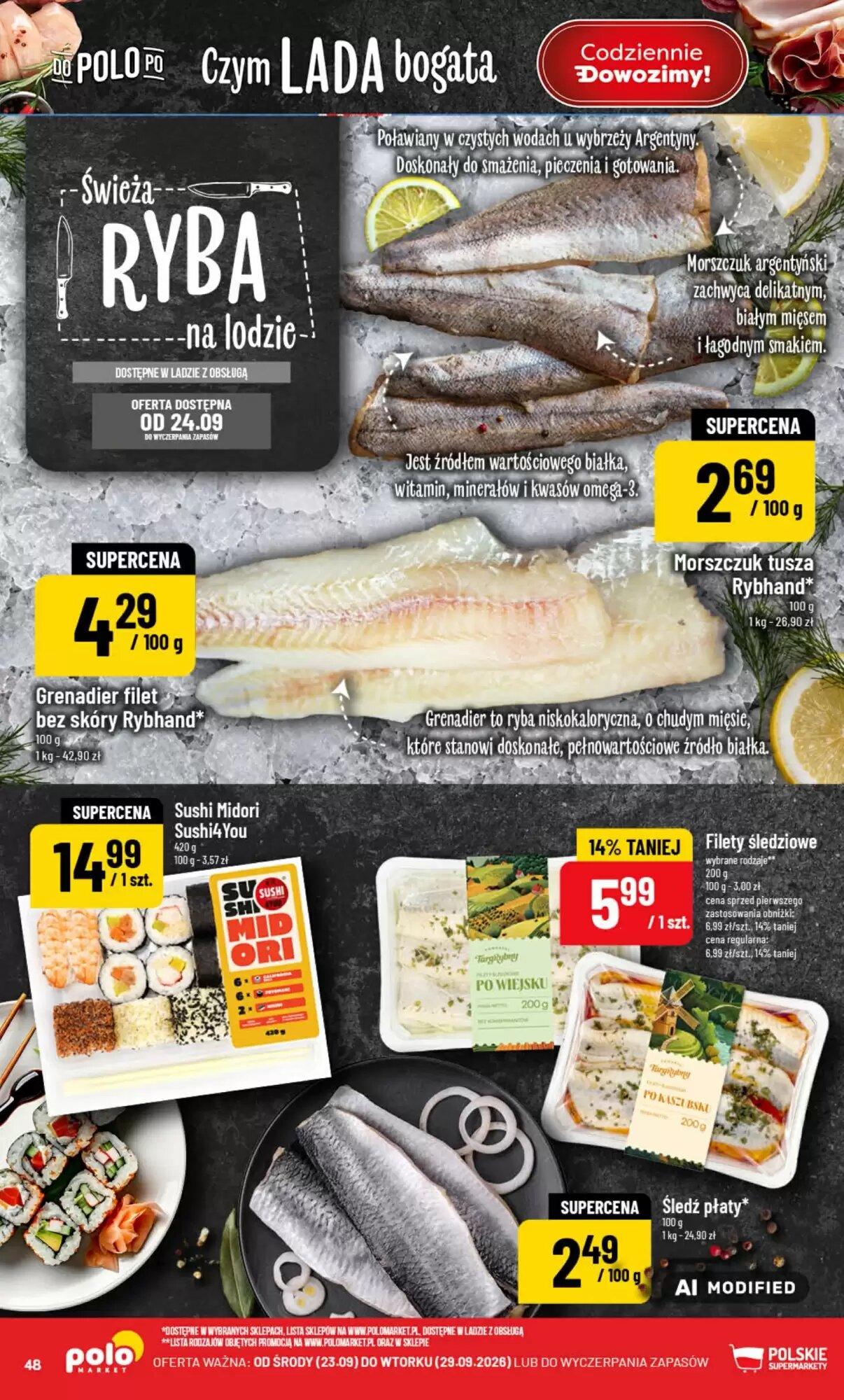 Gazetka promocyjna Polomarket  ważna od 23.09.2026 - Strona 48.