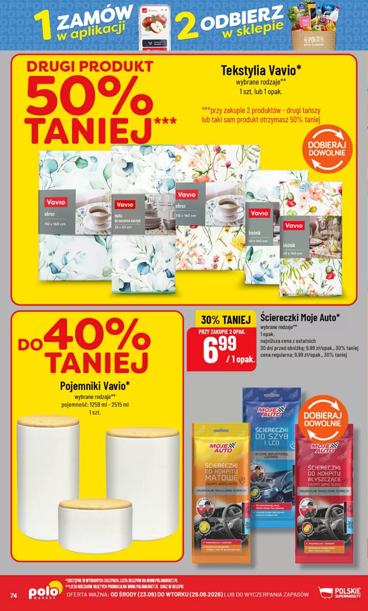 Gazetka promocyjna Polomarket  ważna od 23.09.2026 - Strona 74.