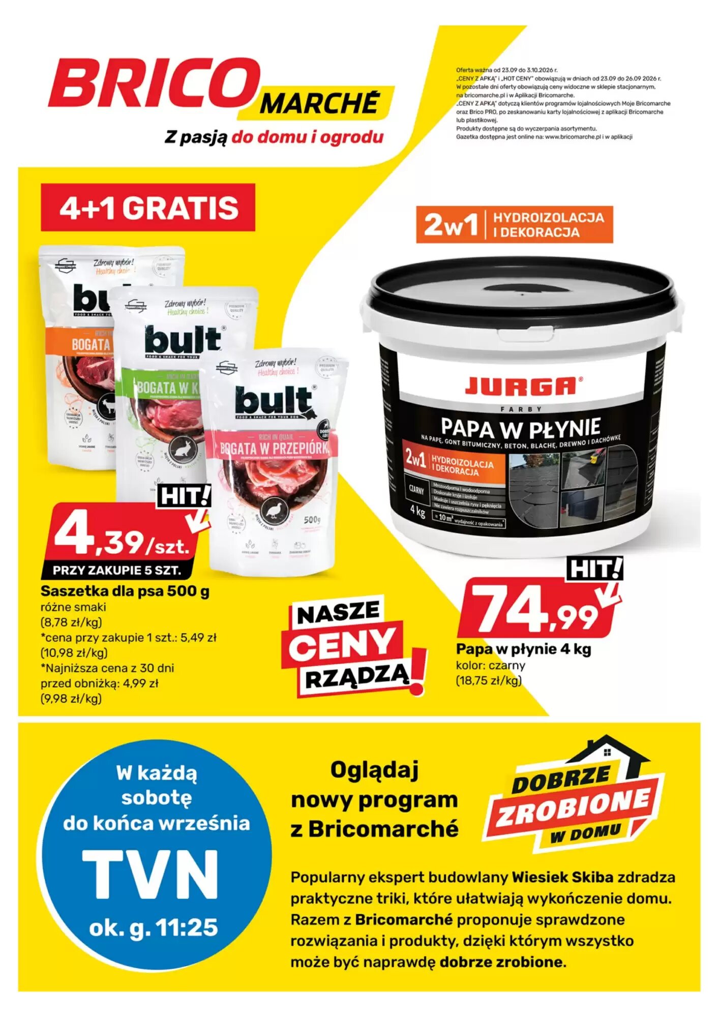 Gazetka promocyjna Bricomarche ważna od 23.09.2026 - Strona 1.