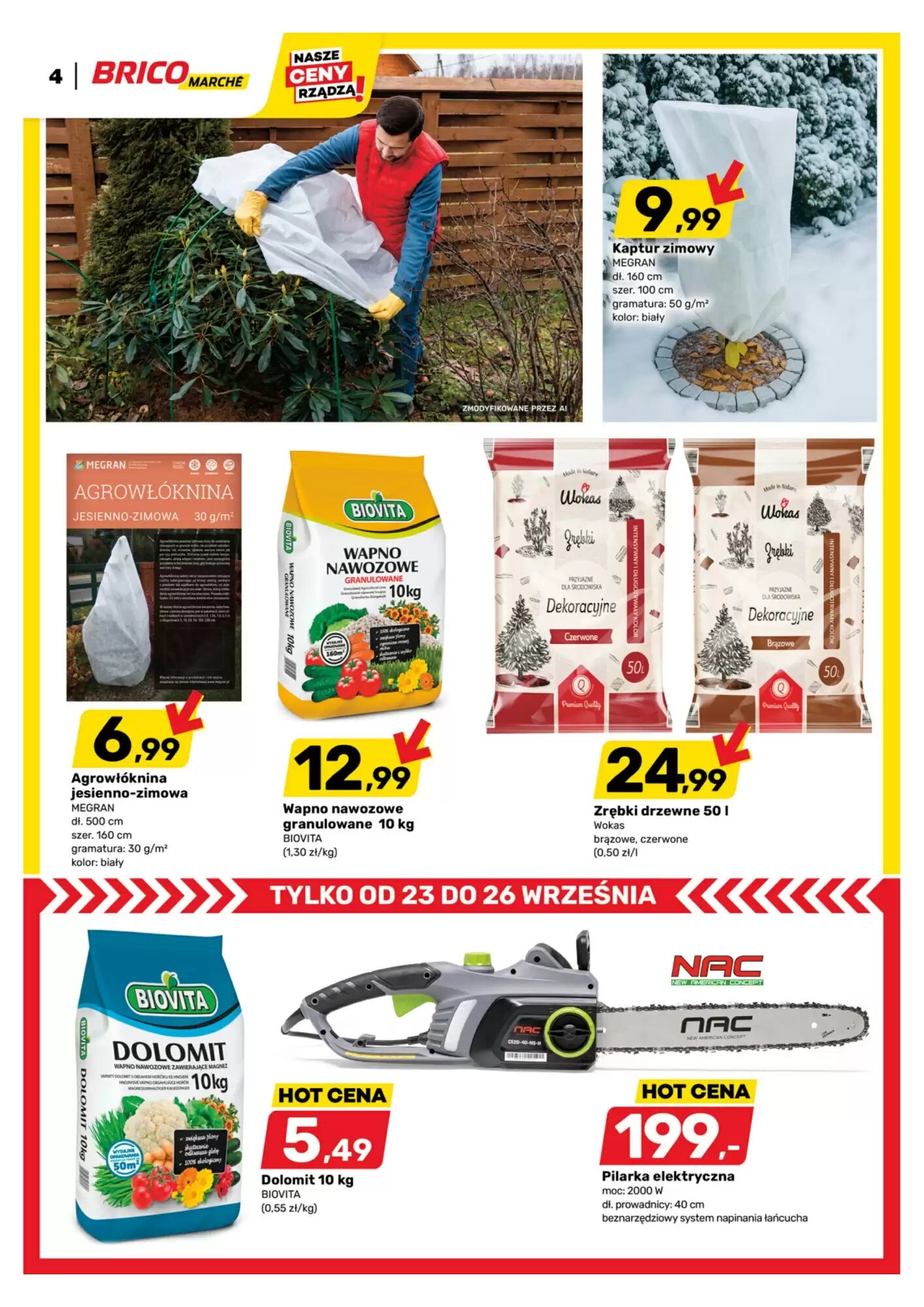 Gazetka promocyjna Bricomarche  ważna od 23.09.2026 - Strona 4.