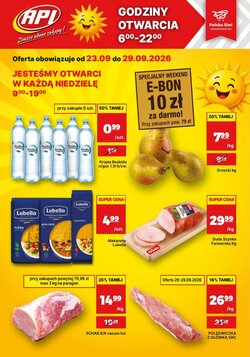 Gazetka promocyjna API MARKET  ważna od 23.09.2026