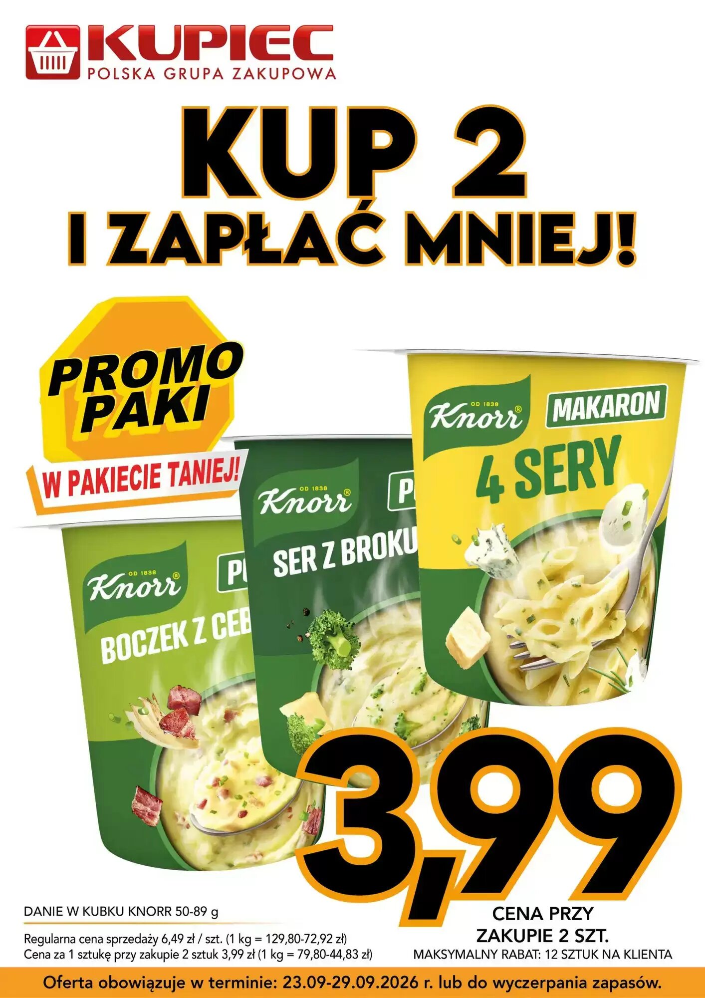 Gazetka promocyjna Kupiec  ważna od 23.09.2026 - Strona 10.