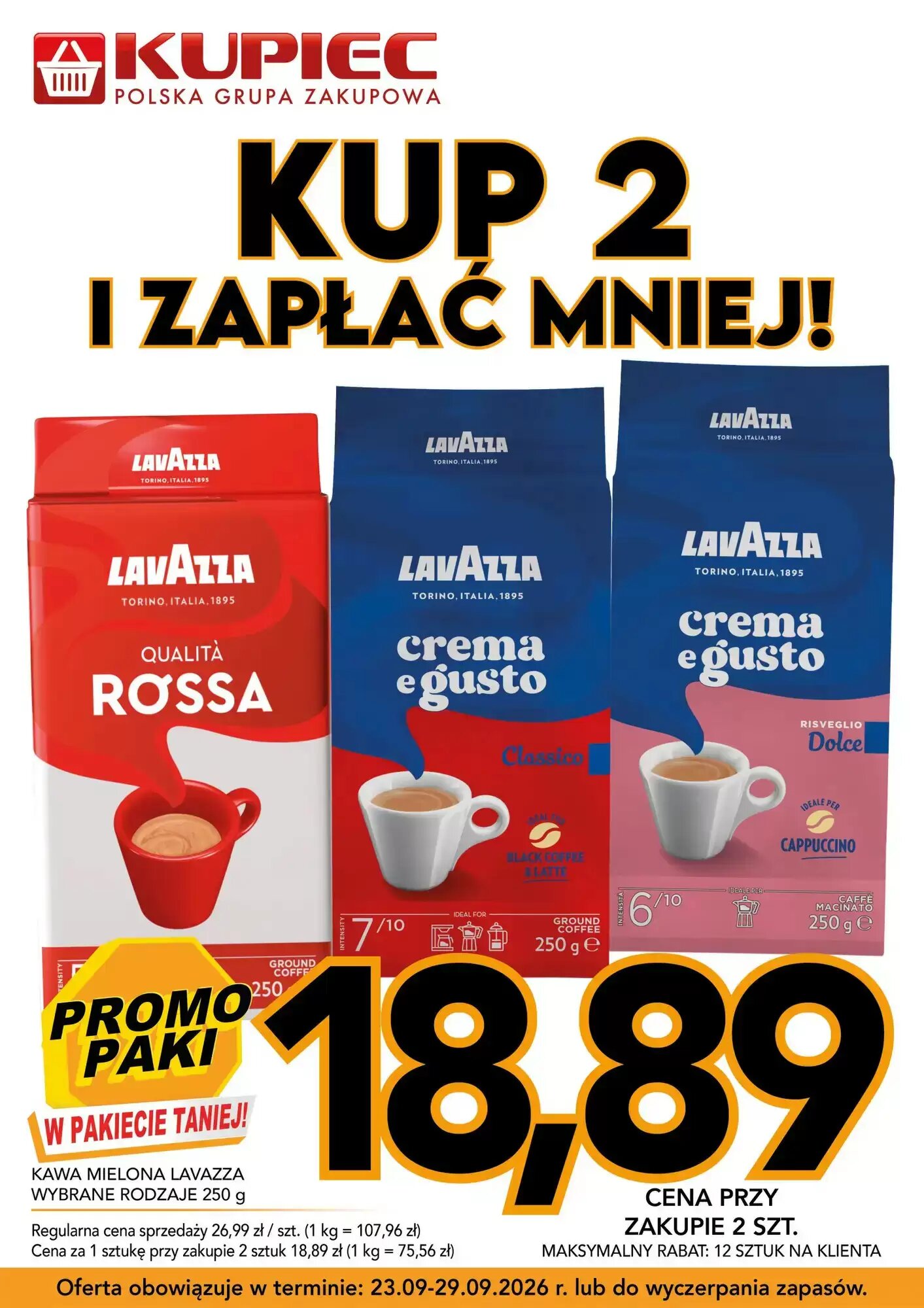 Gazetka promocyjna Kupiec  ważna od 23.09.2026 - Strona 11.