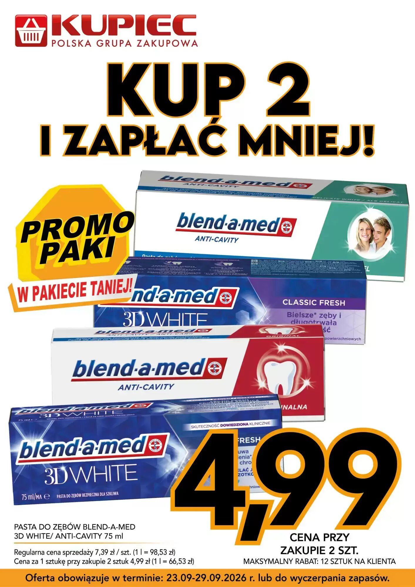 Gazetka promocyjna Kupiec  ważna od 23.09.2026 - Strona 4.