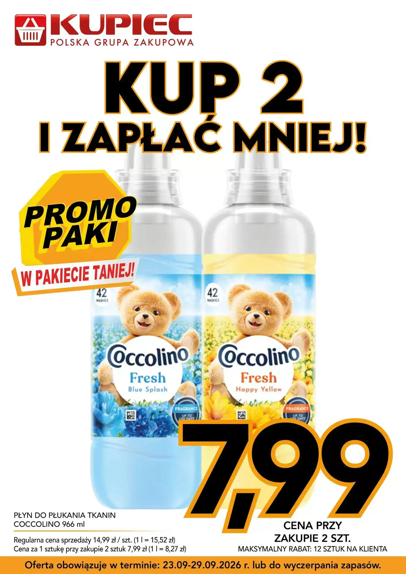 Gazetka promocyjna Kupiec  ważna od 23.09.2026 - Strona 6.