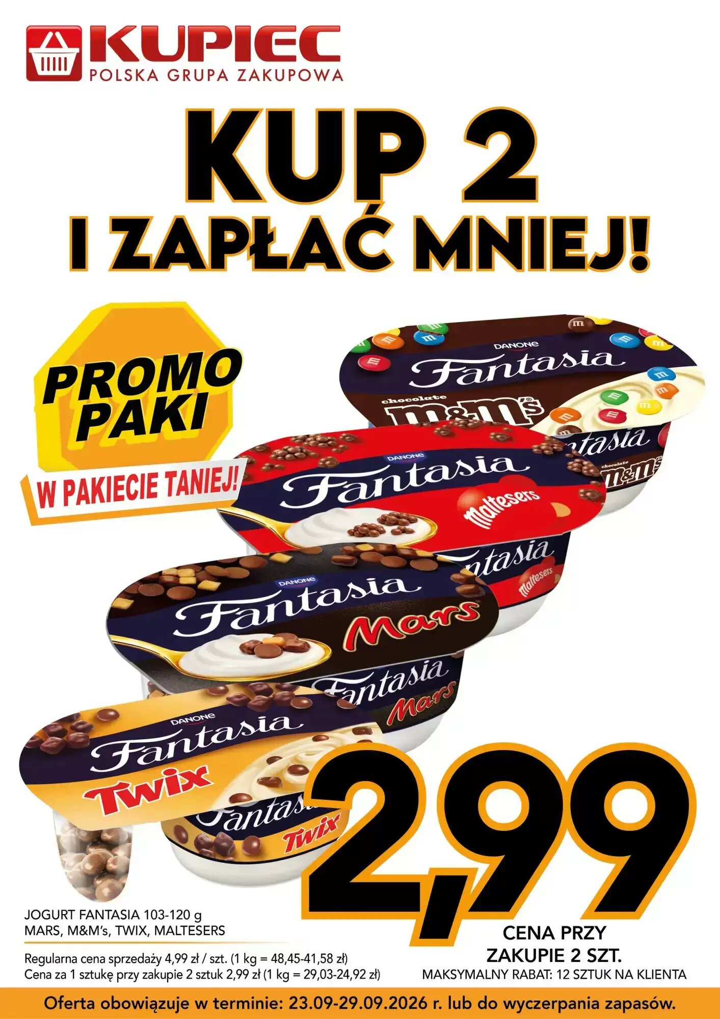 Gazetka promocyjna Kupiec  ważna od 23.09.2026 - Strona 8.
