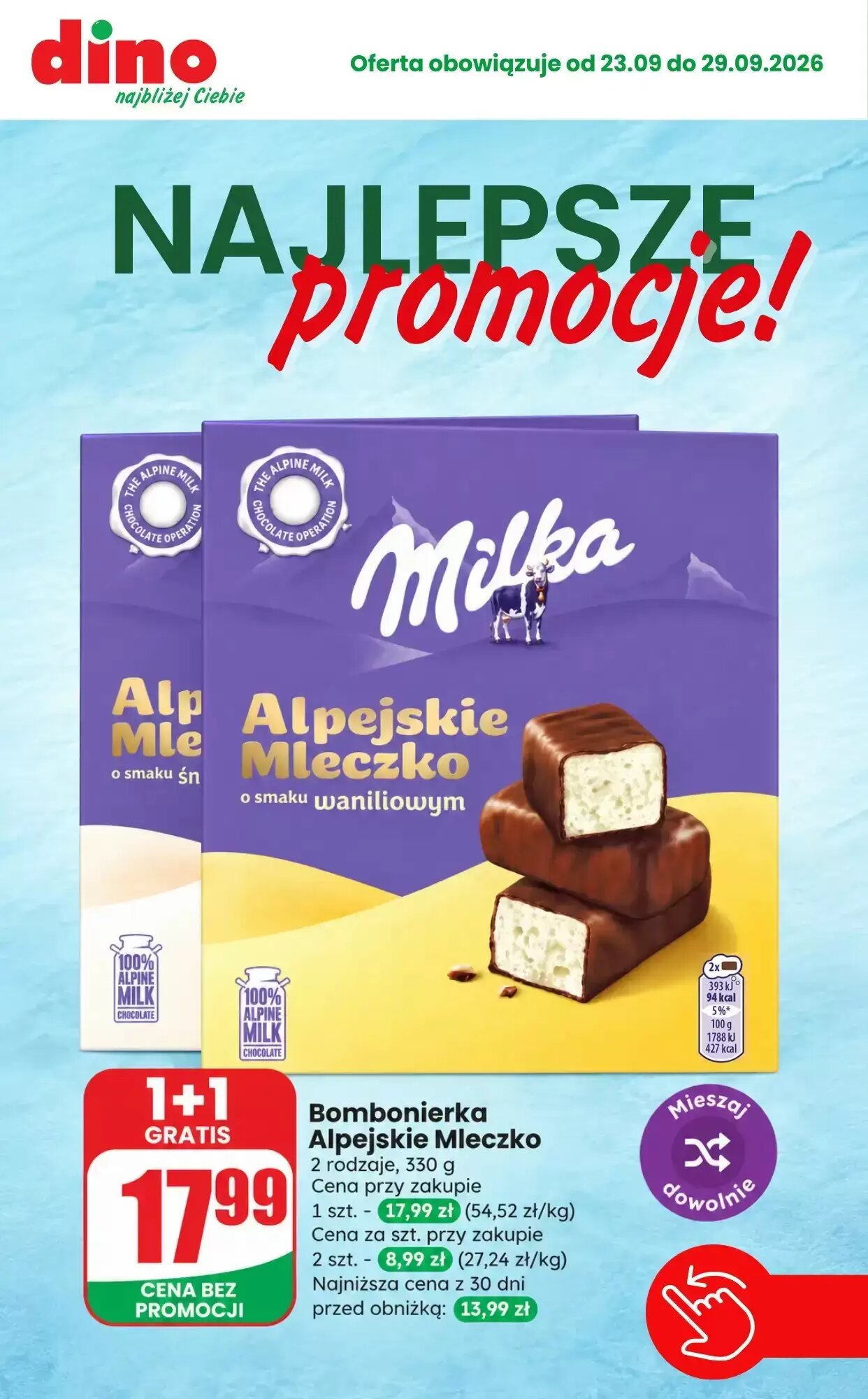 Gazetka promocyjna Dino  ważna od 23.09.2026 - Strona 1.