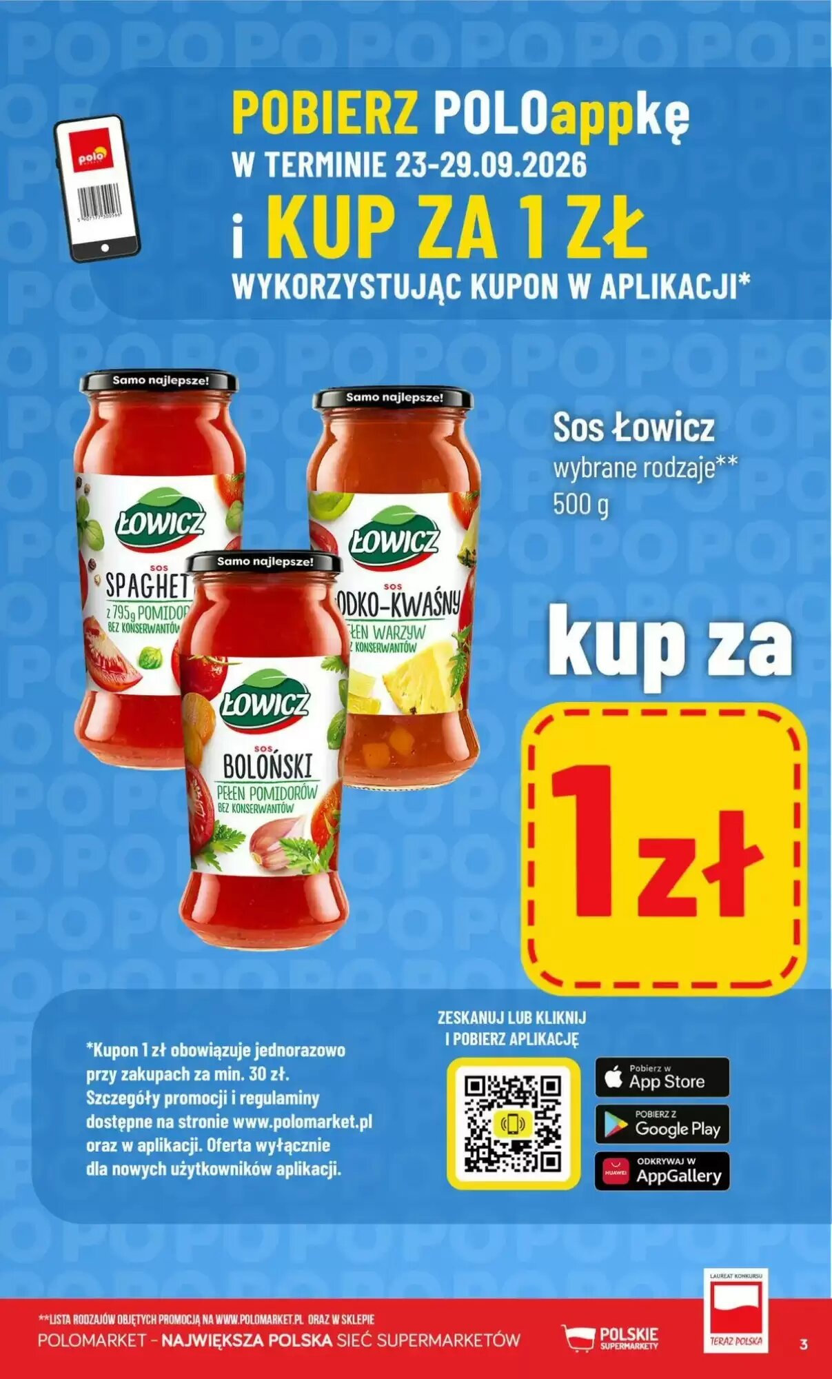 Gazetka promocyjna Polomarket  ważna od 23.09.2026 - Strona 3.