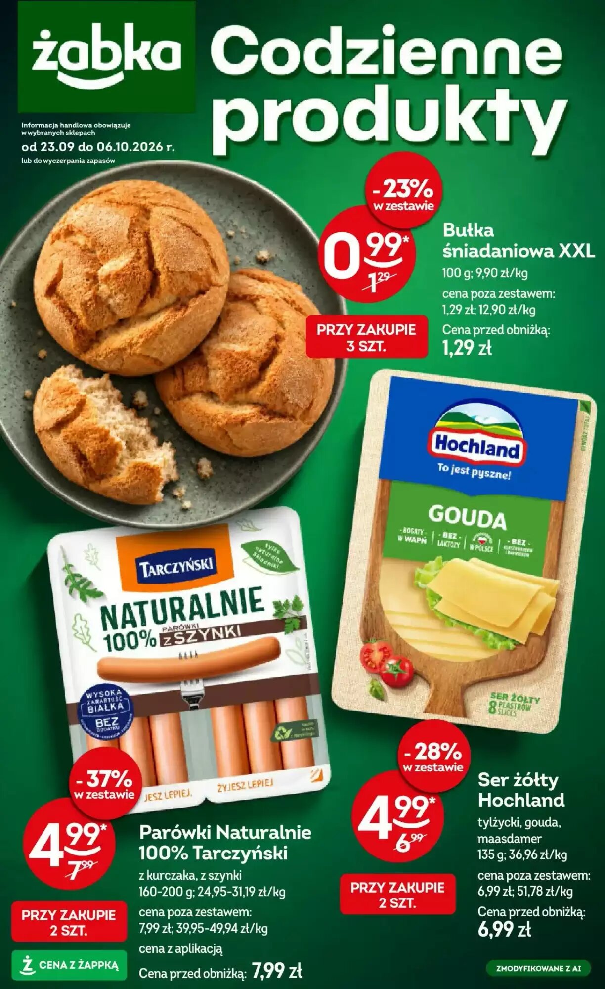 Gazetka promocyjna Żabka  ważna od 23.09.2026 - Strona 1.
