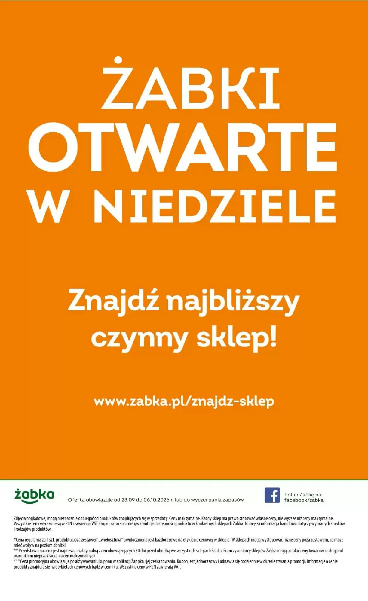 Gazetka promocyjna Żabka  ważna od 23.09.2026 - Strona 20.