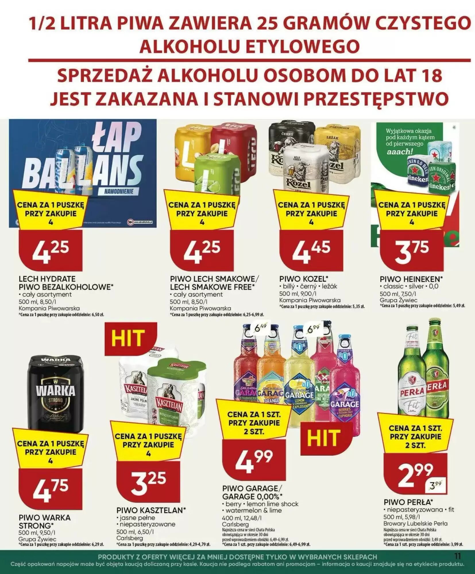 Gazetka promocyjna Chata Polska  ważna od 23.09.2026 - Strona 11.