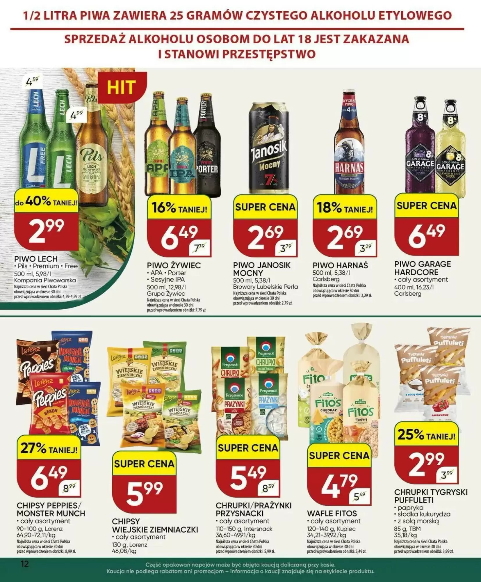 Gazetka promocyjna Chata Polska  ważna od 23.09.2026 - Strona 12.