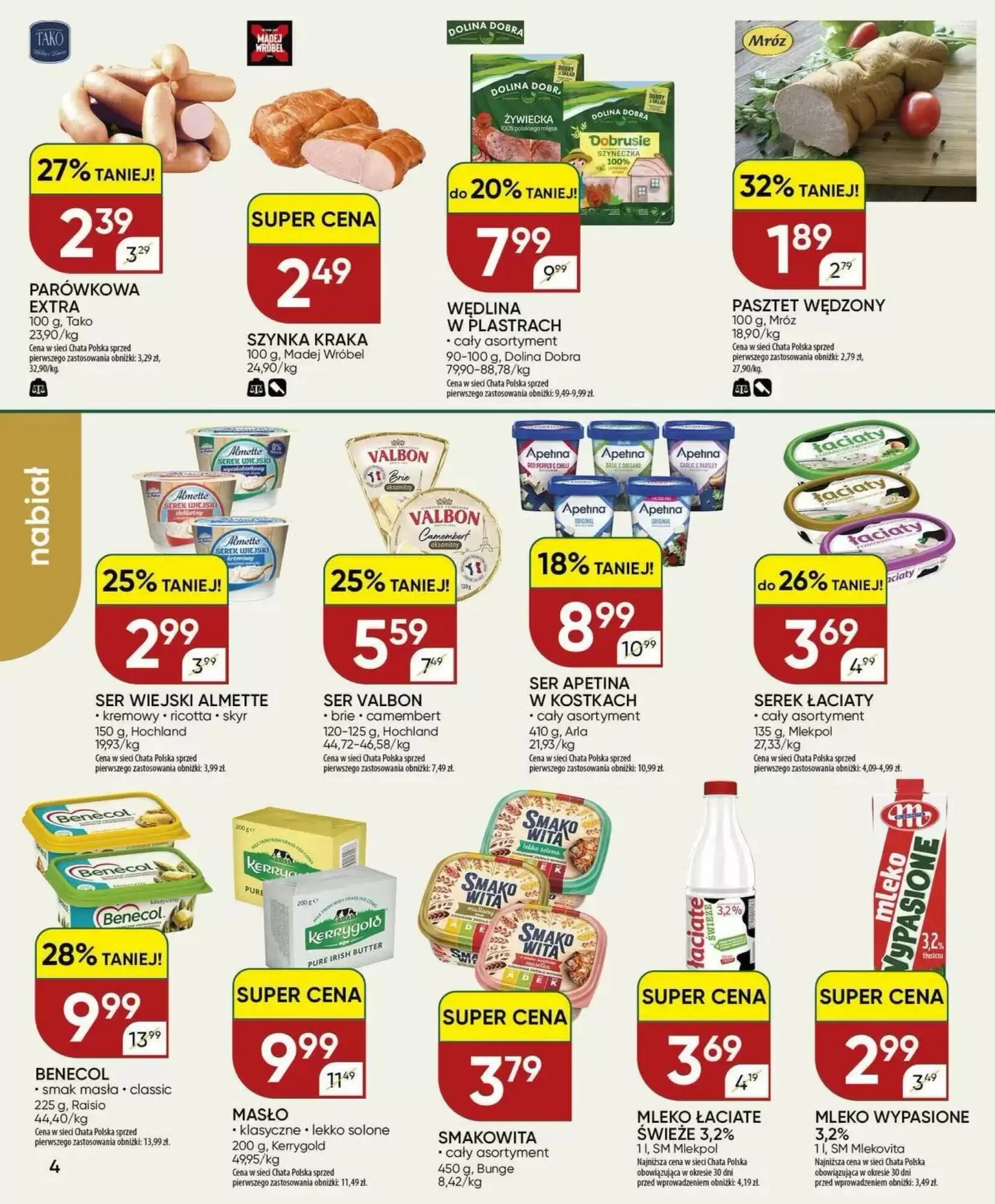 Gazetka promocyjna Chata Polska  ważna od 23.09.2026 - Strona 4.