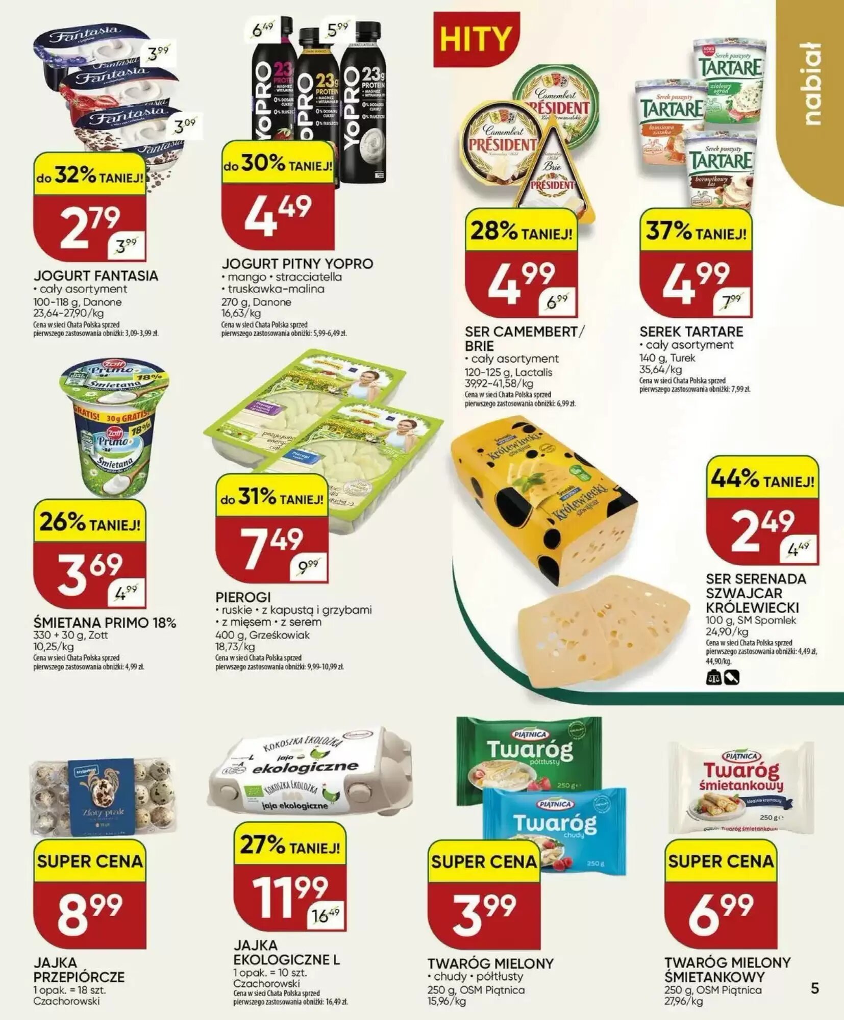 Gazetka promocyjna Chata Polska  ważna od 23.09.2026 - Strona 5.