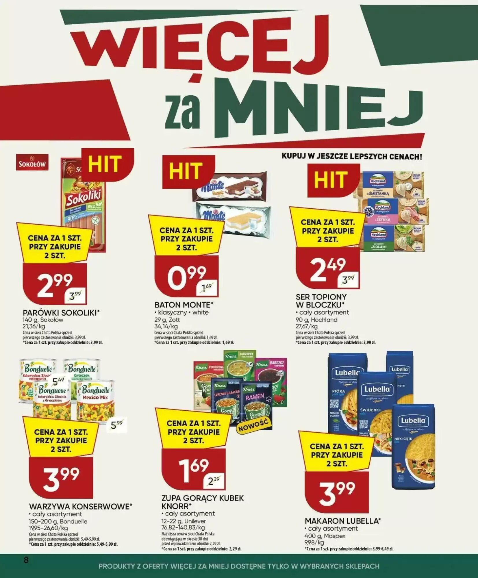 Gazetka promocyjna Chata Polska  ważna od 23.09.2026 - Strona 8.