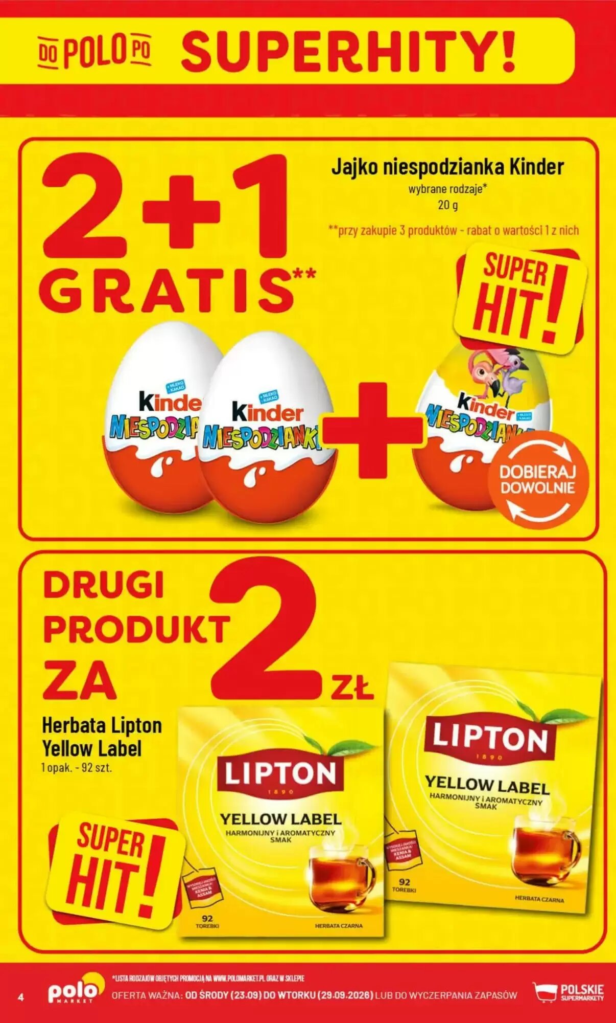 Gazetka promocyjna Polomarket  ważna od 23.09.2026 - Strona 4.