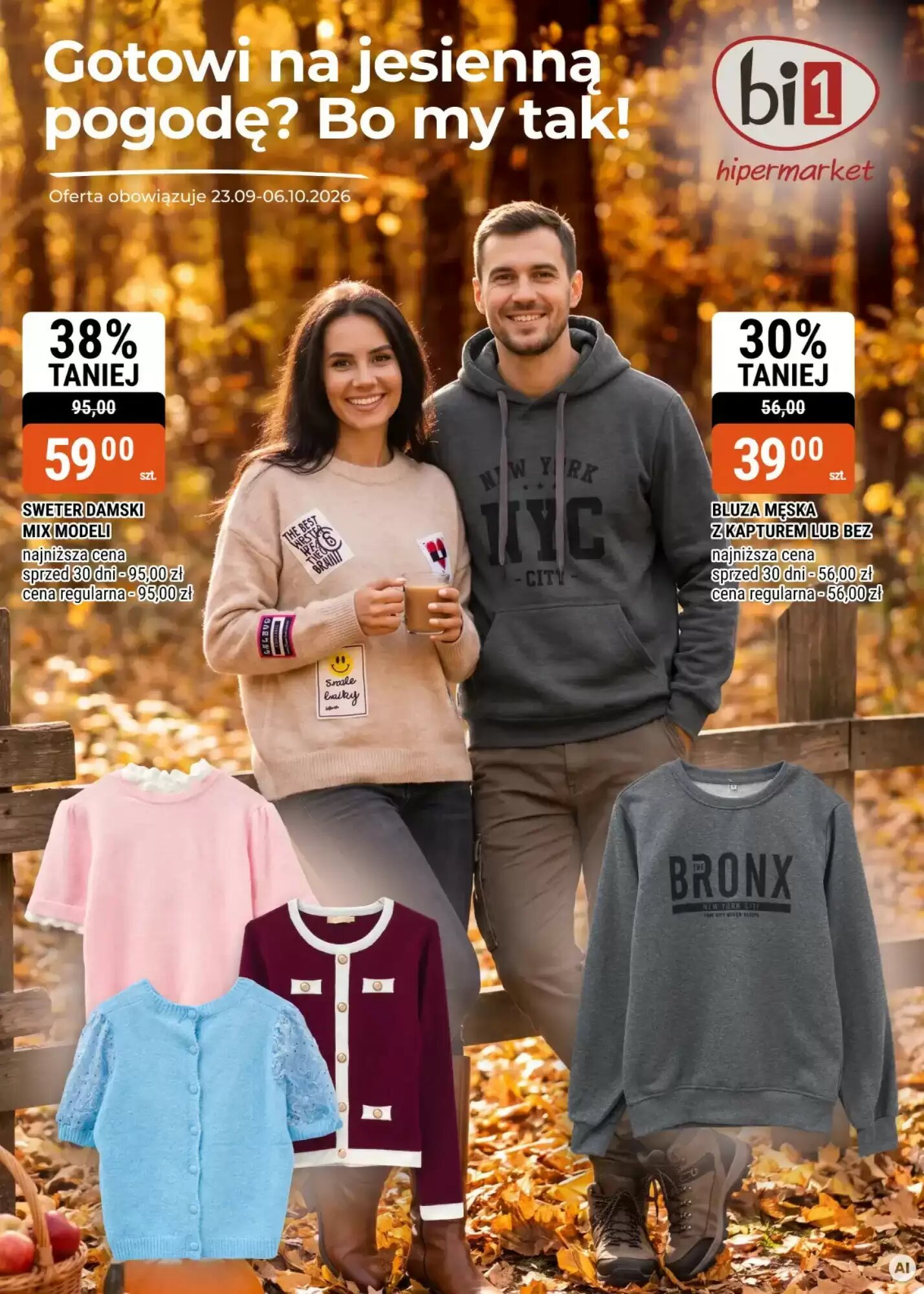 Gazetka promocyjna bi1 ważna od 23.09.2026 - Strona 1.