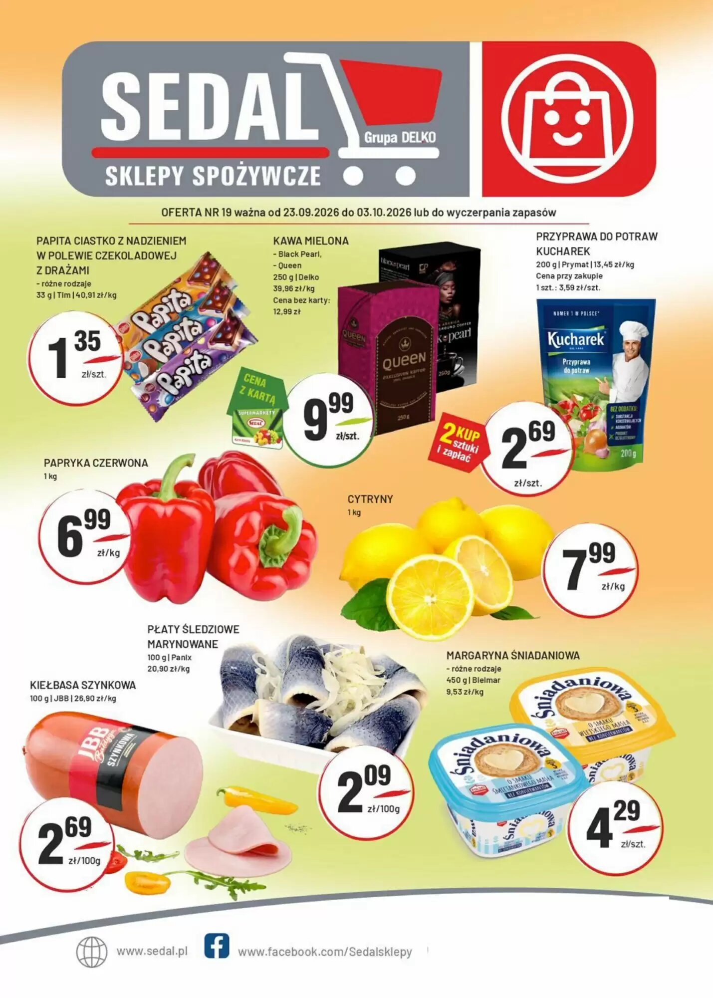 Gazetka promocyjna Sedal  ważna od 23.09.2026 - Strona 1.
