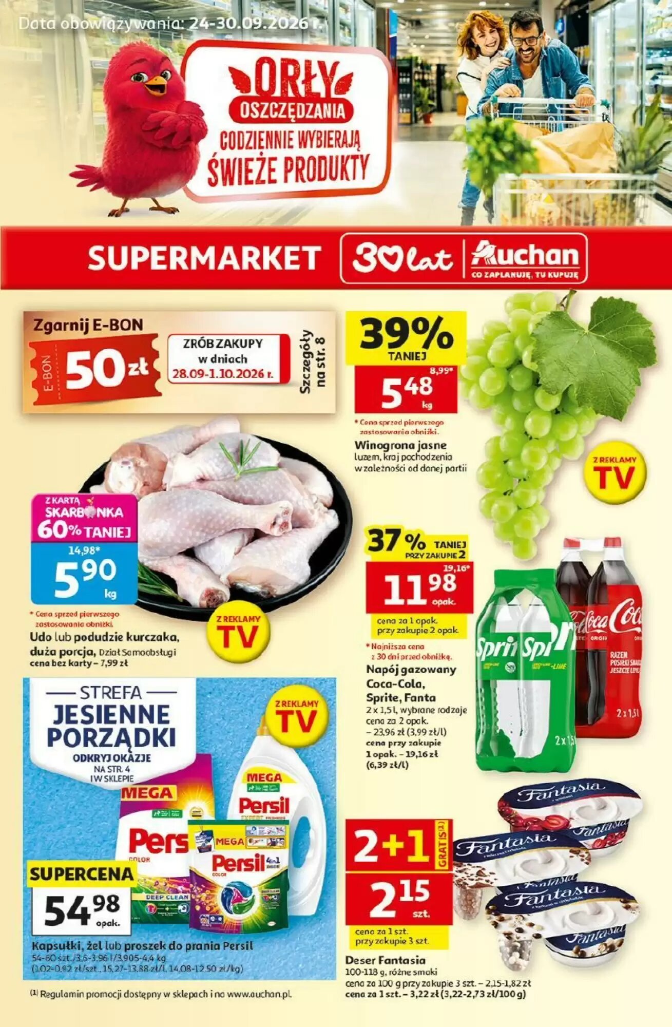 Gazetka promocyjna Auchan ważna od 24.09.2026 - Strona 1.