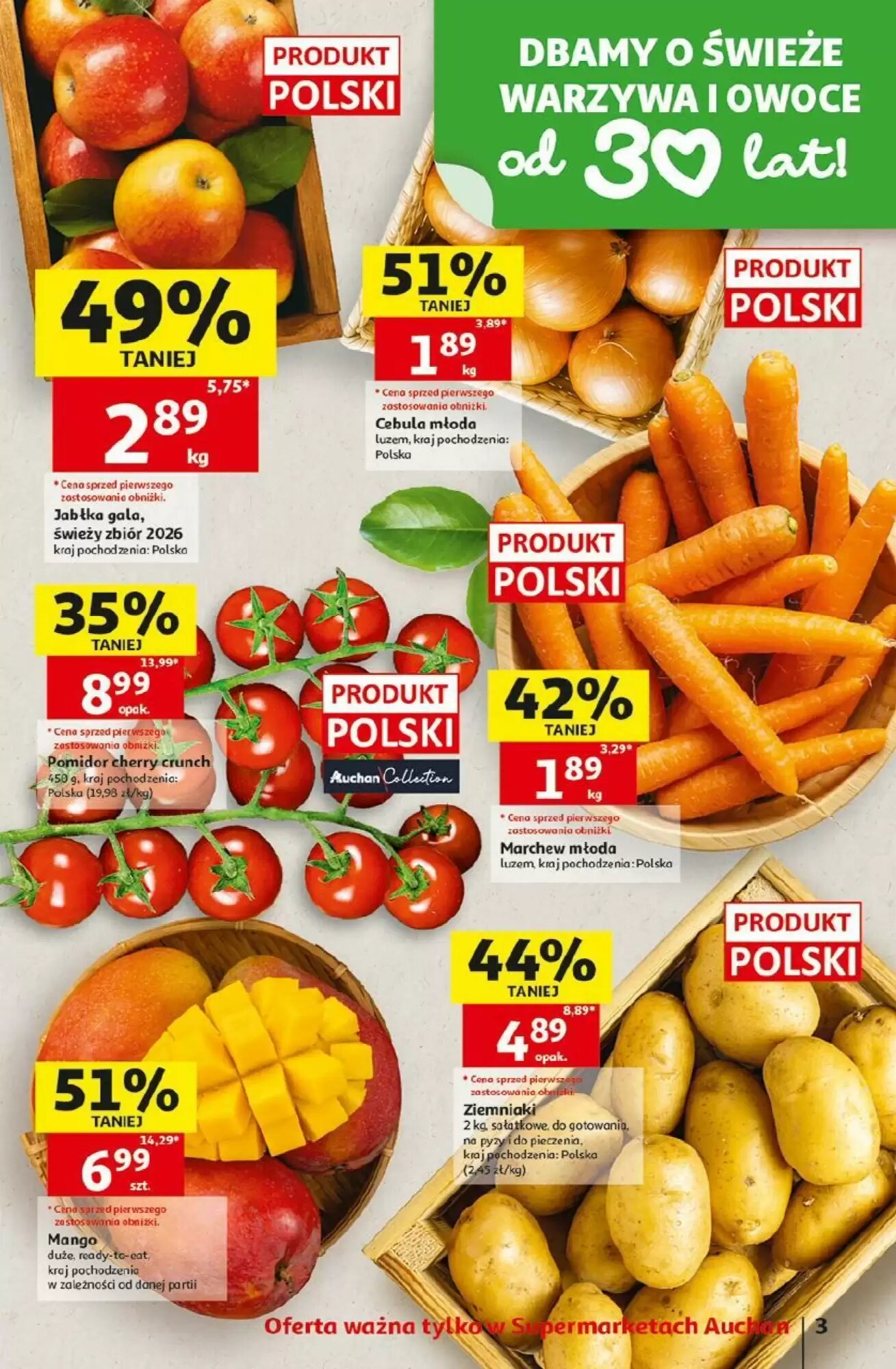 Gazetka promocyjna Auchan  ważna od 24.09.2026 - Strona 3.