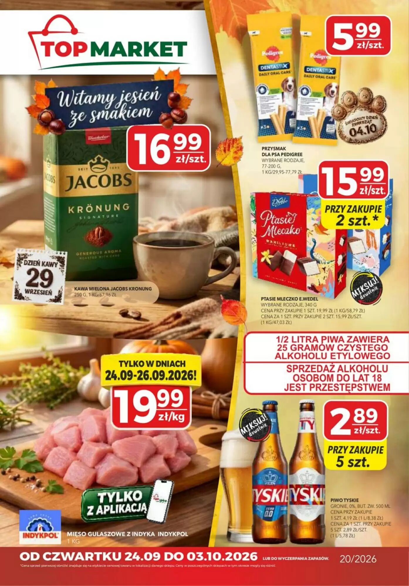 Gazetka promocyjna Top Market  ważna od 24.09.2026 - Strona 1.