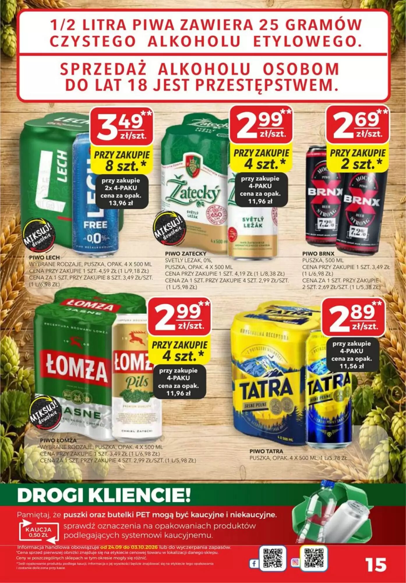 Gazetka promocyjna Top Market  ważna od 24.09.2026 - Strona 15.
