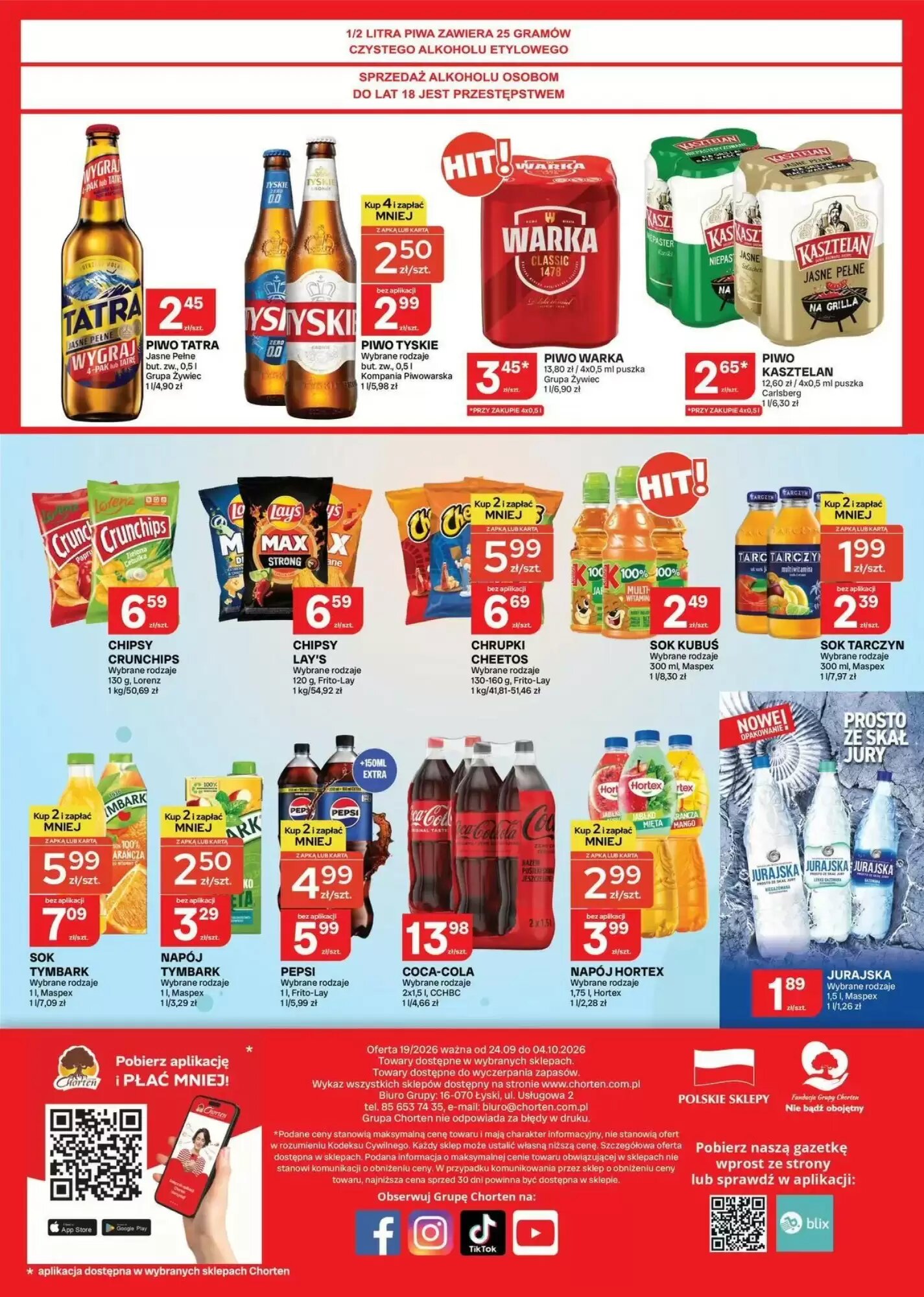 Gazetka promocyjna Chorten  ważna od 24.09.2026 - Strona 4.