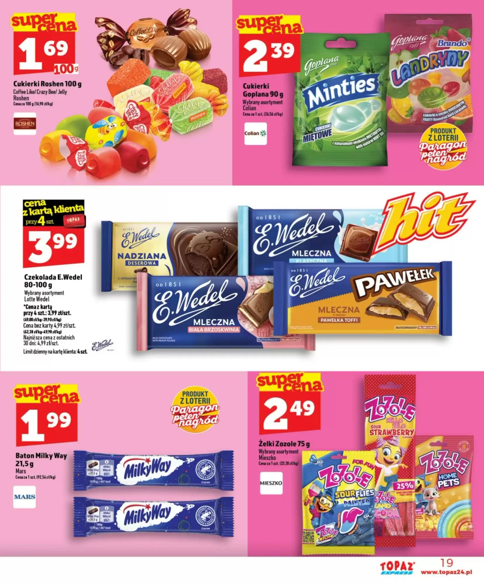Gazetka promocyjna Topaz Express  ważna od 24.09.2026 - Strona 19.