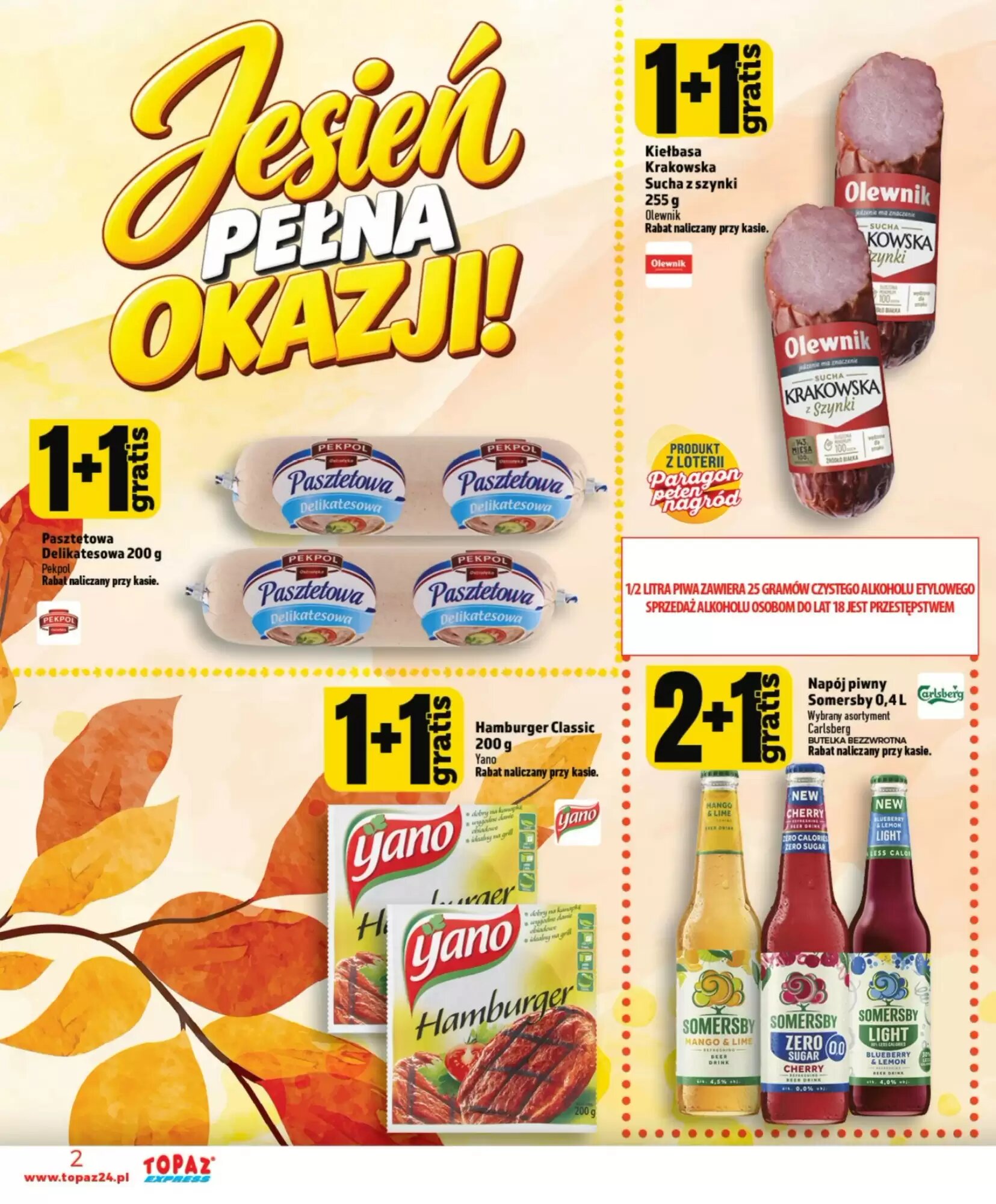 Gazetka promocyjna Topaz Express  ważna od 24.09.2026 - Strona 2.