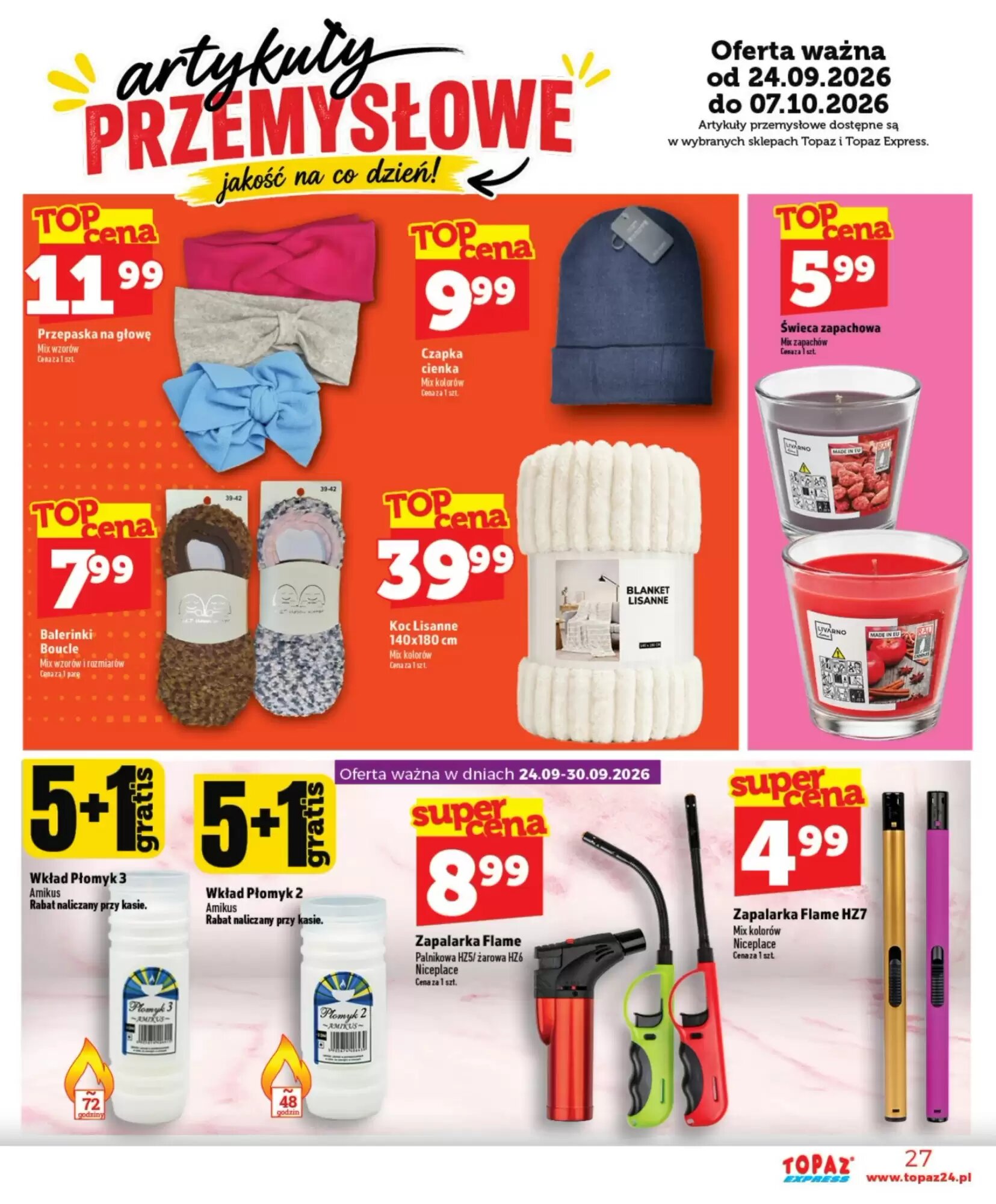 Gazetka promocyjna Topaz Express  ważna od 24.09.2026 - Strona 27.