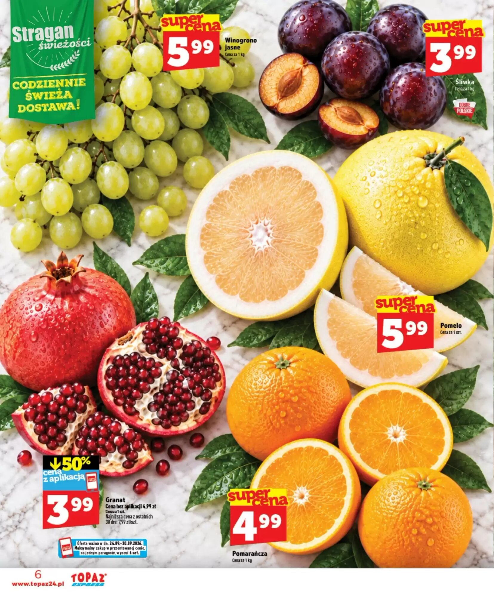Gazetka promocyjna Topaz Express  ważna od 24.09.2026 - Strona 6.