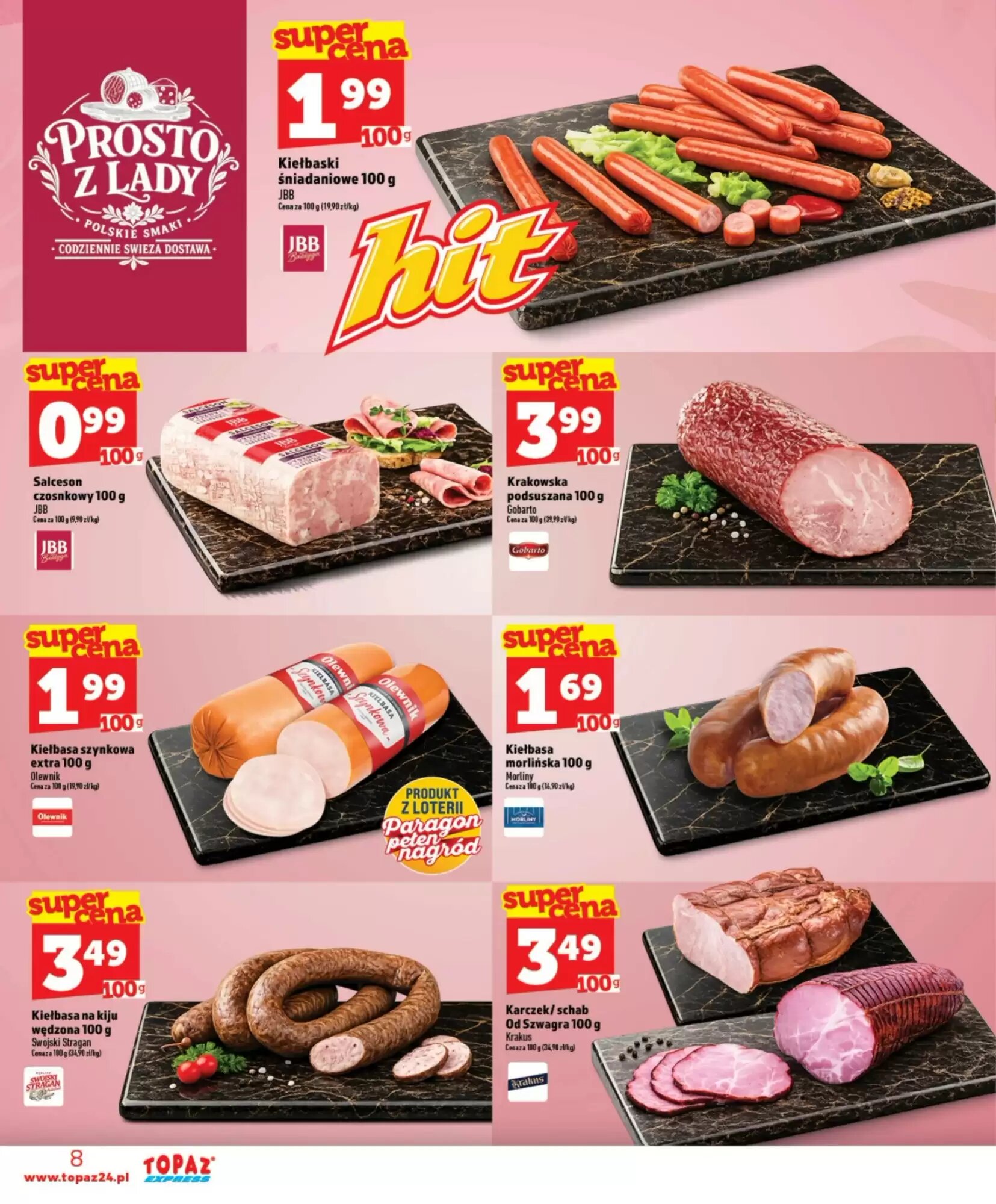 Gazetka promocyjna Topaz Express  ważna od 24.09.2026 - Strona 8.
