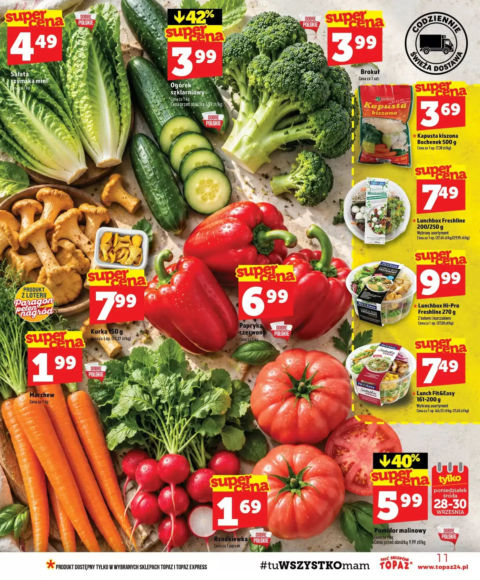 Gazetka promocyjna Topaz  ważna od 24.09.2026 - Strona 11.