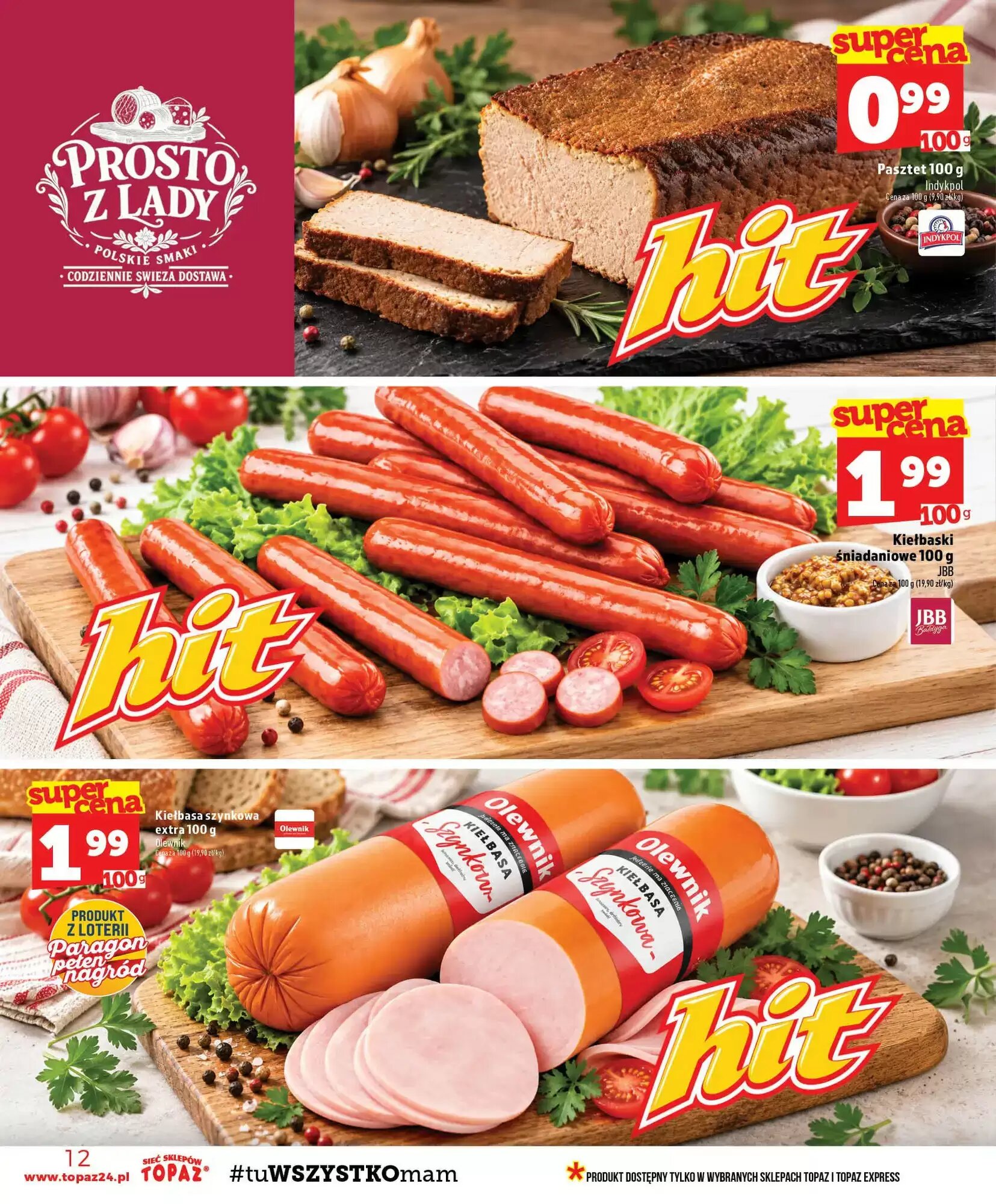 Gazetka promocyjna Topaz  ważna od 24.09.2026 - Strona 12.