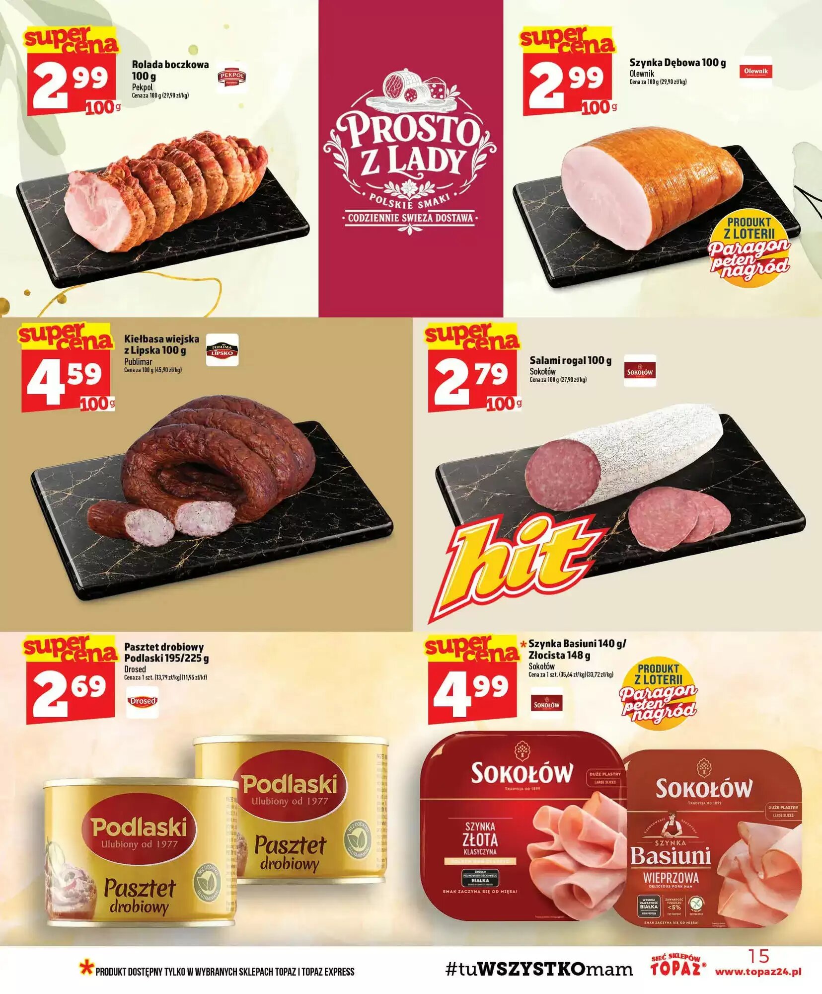 Gazetka promocyjna Topaz  ważna od 24.09.2026 - Strona 15.