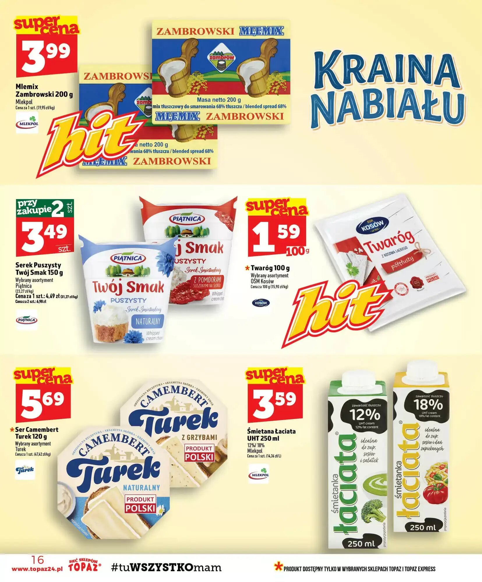 Gazetka promocyjna Topaz  ważna od 24.09.2026 - Strona 16.