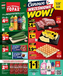Gazetka promocyjna Topaz  ważna od 24.09.2026