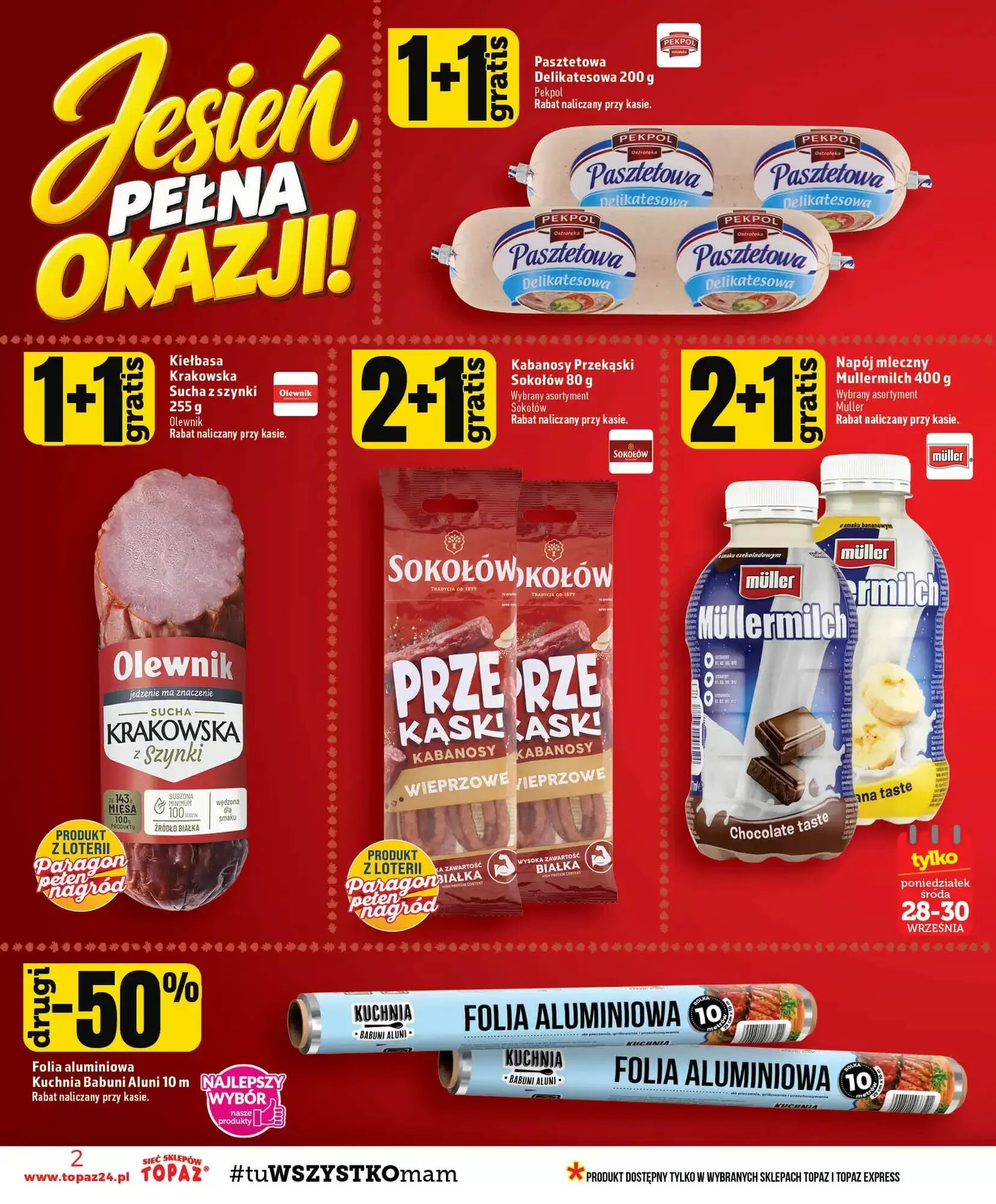 Gazetka promocyjna Topaz  ważna od 24.09.2026 - Strona 2.