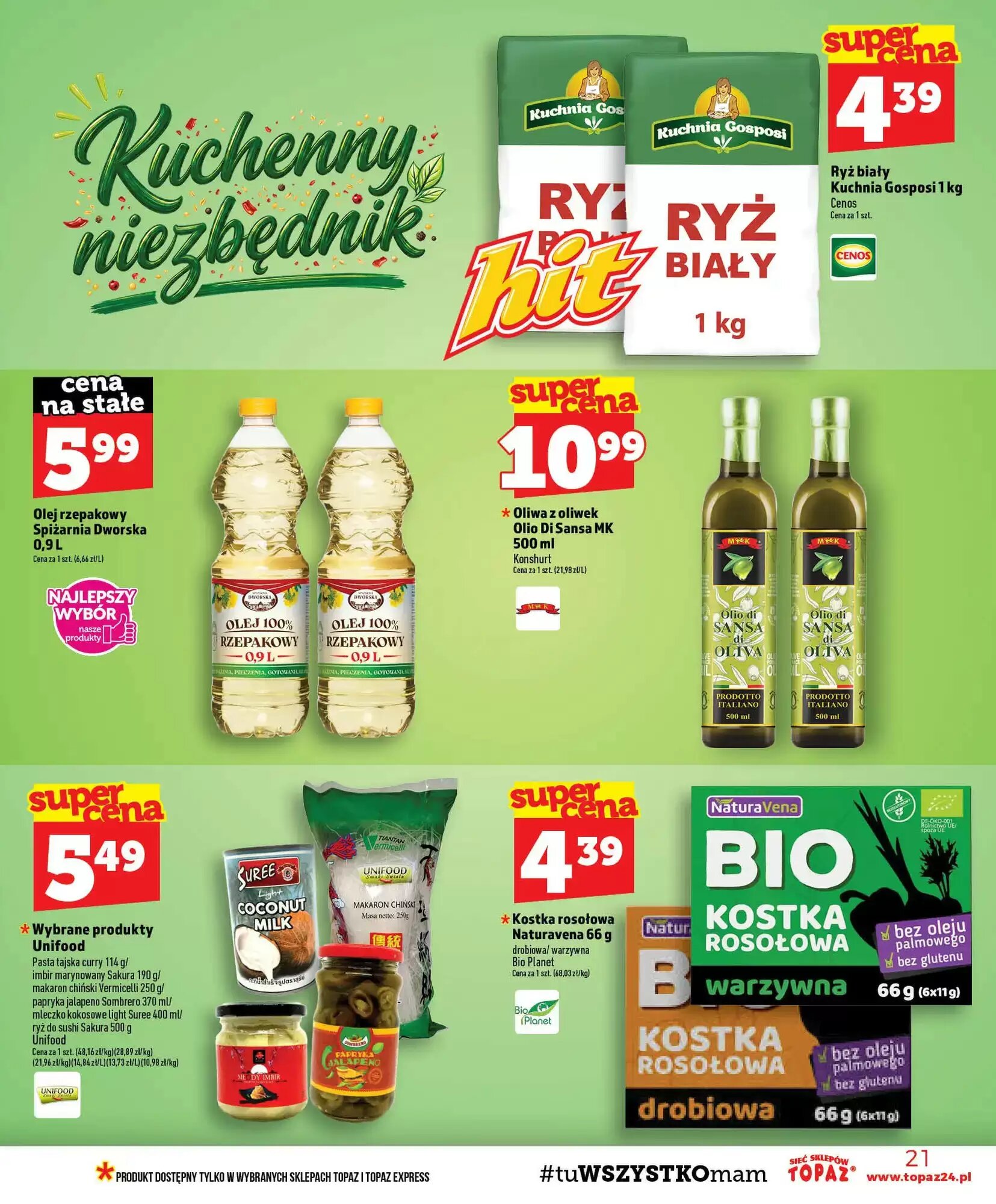 Gazetka promocyjna Topaz  ważna od 24.09.2026 - Strona 21.