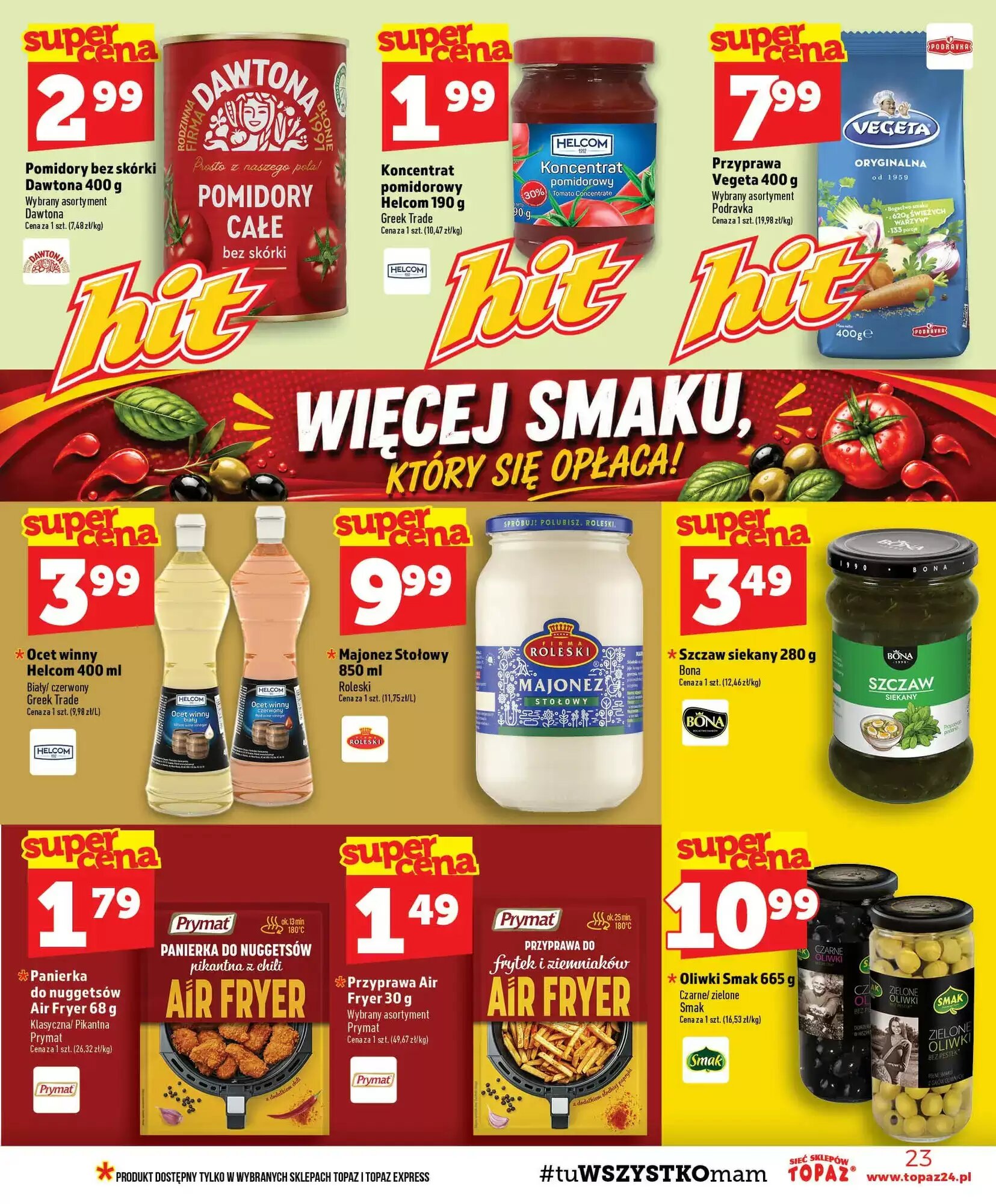 Gazetka promocyjna Topaz  ważna od 24.09.2026 - Strona 23.