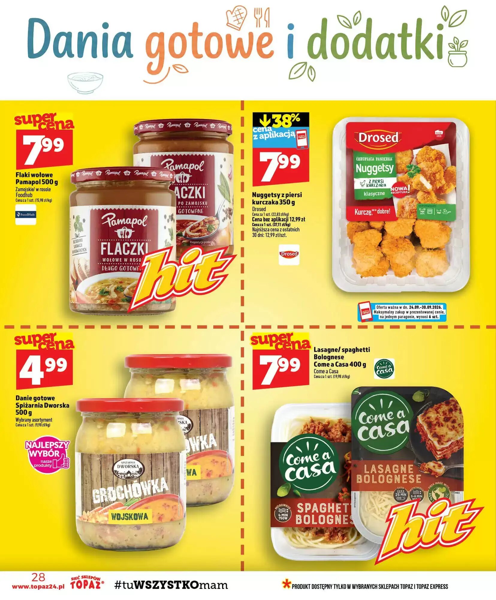 Gazetka promocyjna Topaz  ważna od 24.09.2026 - Strona 28.
